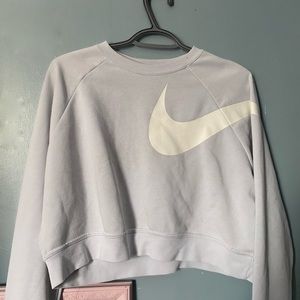 Nike long sleeve crop top